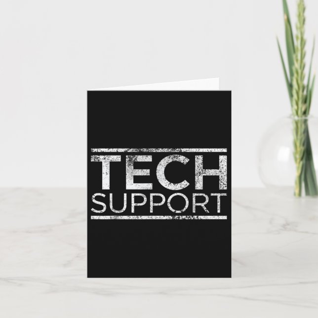Teknisk supportdocka kort (Framsida)
