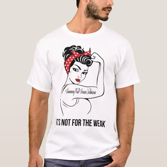 Teknisk tekniker för simning av Bassäng är inte ti T Shirt (Framsida)