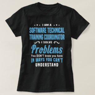 Teknisk utbildningskoordinator för software t shirt