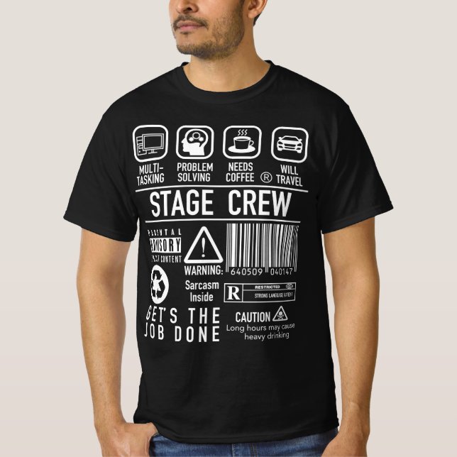 Teknisk vecka för toppen-besättningsskjorta - Back T Shirt (Framsida)