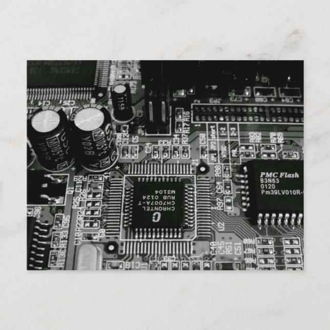 Teknisk vykort (Framsida)