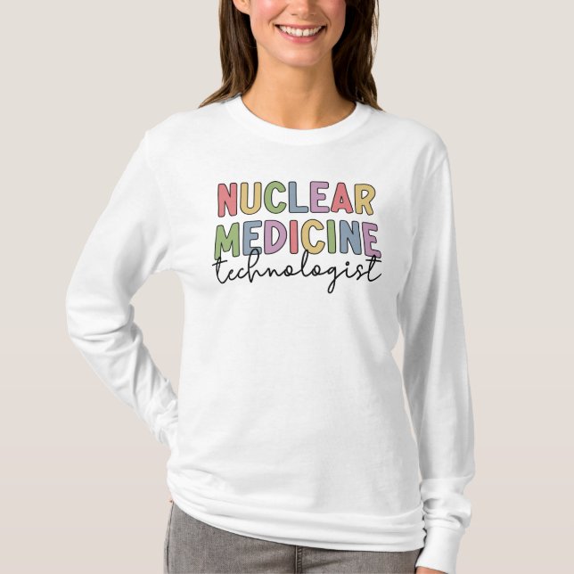 Tekniska CNMT-gåvor för kärnmedicin T Shirt (Framsida)