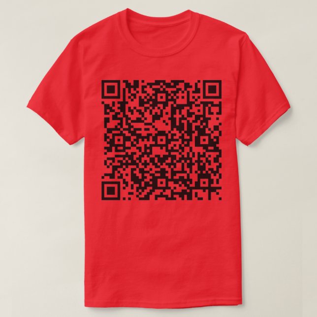 Tekniska framsteg för QR-kod T Shirt (Design framsida)