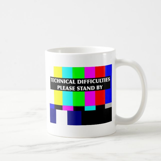Tekniska svårigheter kaffemugg (Höger)