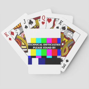 Tekniska svårigheter spel kort