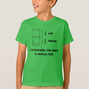 Tekniskt är exponeringsglaset alltid fulla T-trö T Shirt