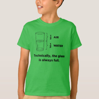 Tekniskt är exponeringsglaset alltid fulla T-tröja T Shirt