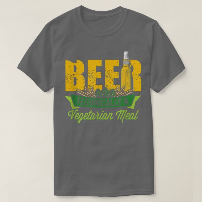 Tekniskt sett är det en vegetabilisk måltid t shirt (Design framsida)