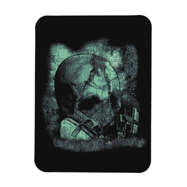 Tekno- Dystopian Streetwear Magnet (Vertikal)