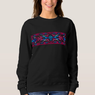 Tekno-organisk kolibri-illustration t shirt