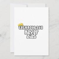 Teknobladet dör aldrig