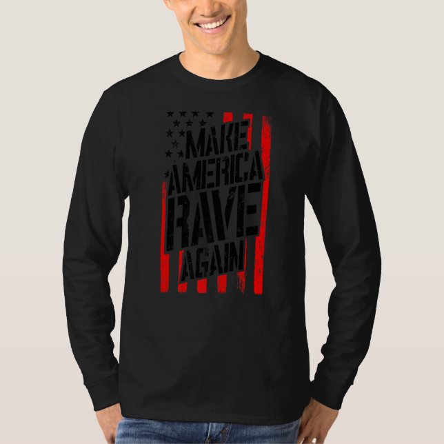 Teknofestival Edm Dj Usa T Shirt (Framsida)