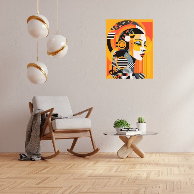 Teknofusion: Känn inspiration, modern design Poster (Skapare uppladdad)