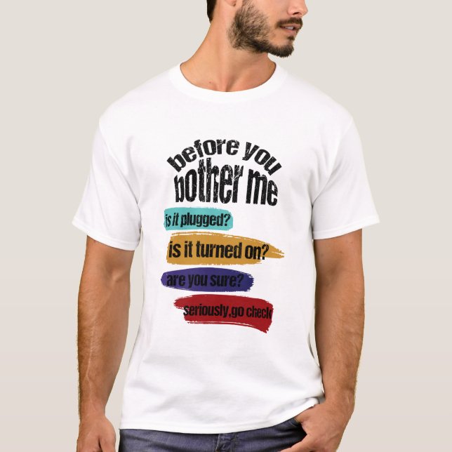Teknologi för funktionell informationsteknik | Tek T Shirt (Framsida)