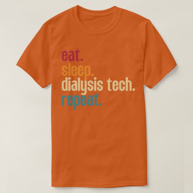 Teknologi för sömnlöshet Upprepa 11 T Shirt (Design framsida)