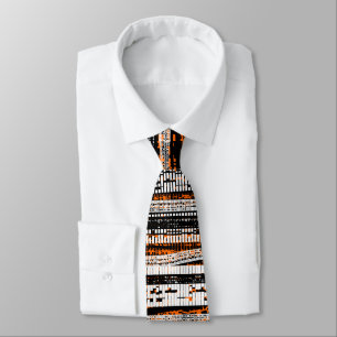 Teknologi - svart, vit och Orange Slips