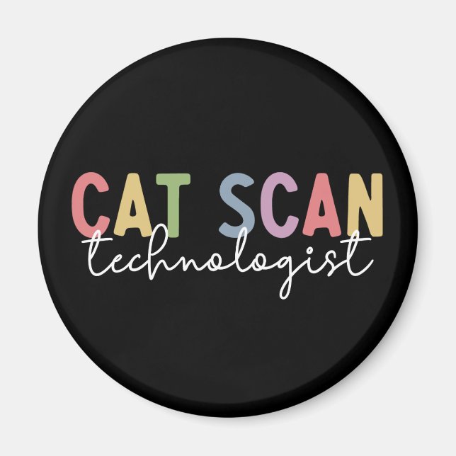 Teknologigåvor för CAT-skanningsteknik CT Tech Rad Magnet (Framsidan)