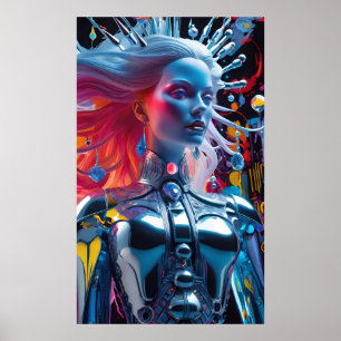 Teknologisk distanseringens anda poster