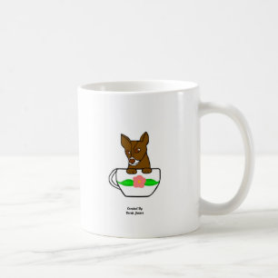 Tekopp Chihuahua-kaffe Mugg