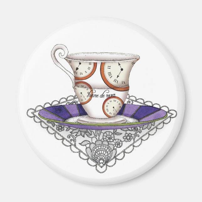 Tekopp Clocks Magnet (Framsidan)
