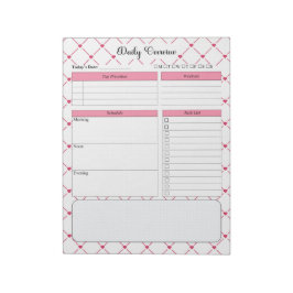 Tekopp Cuties _ Daily Planner Anteckningsblock