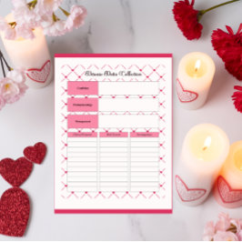 Tekopp Cuties _ Insamling av sjukdomsdata Anteckningsblock