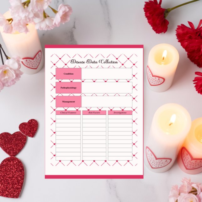 Tekopp Cuties _ Insamling av sjukdomsdata Anteckningsblock (Skapare uppladdad)