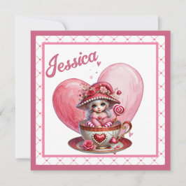 Tekopp Cuties Julkort