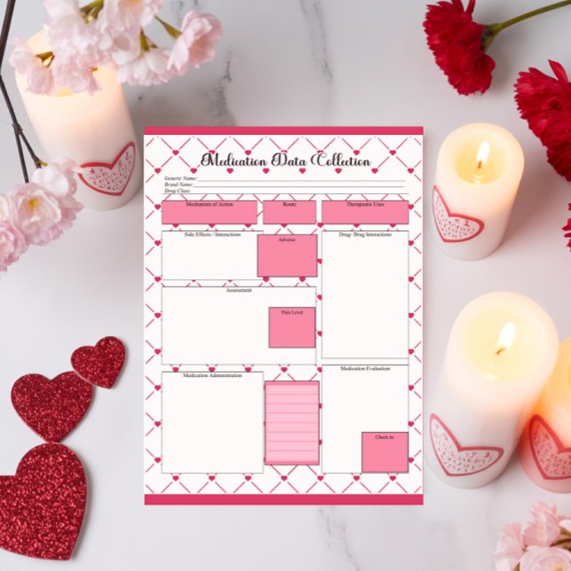 Tekopp Cuties _ medicinering Data Collection Anteckningsblock (Skapare uppladdad)