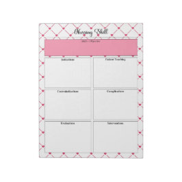 Tekopp Cuties _ Nursing Skill Anteckningsblock