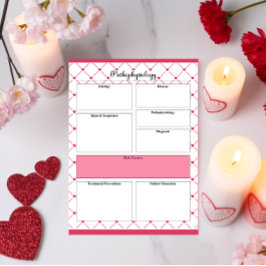 Tekopp Cuties _ Pathofysiologimall Anteckningsblock