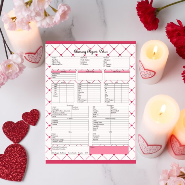 Tekopp Cuties _ Sjukrapport Lakan Anteckningsblock (Skapare uppladdad)