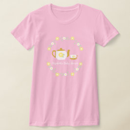 Tekopp Floral Baby Shower T Shirt