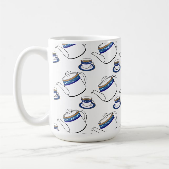 tekopp för kaffe kaffemugg (Vänster)