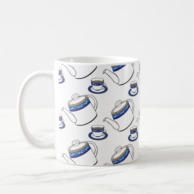 tekopp för kaffe kaffemugg (Vänster)