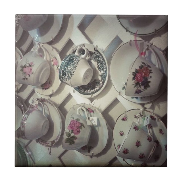 Tekopp Kakelplatta (Framsidan)