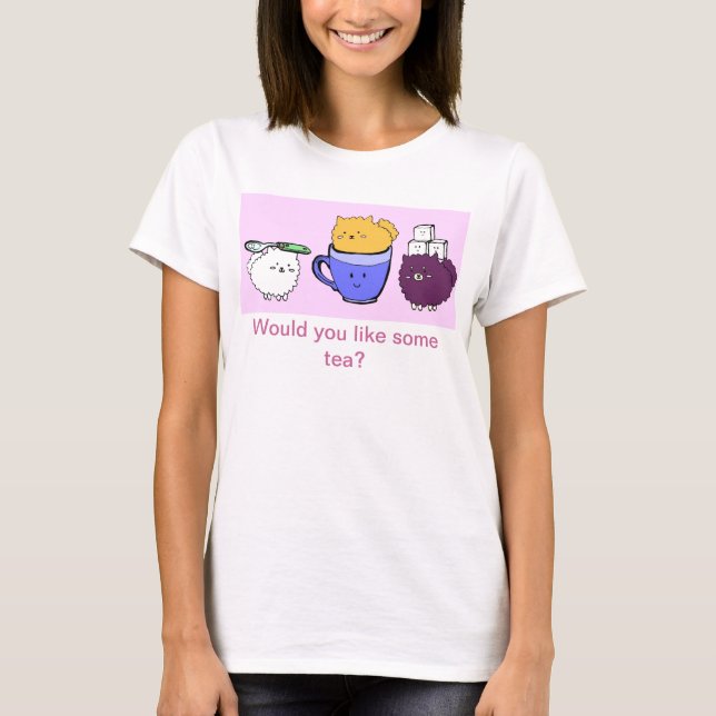 Tekopp Poms T-shirt (Framsida)