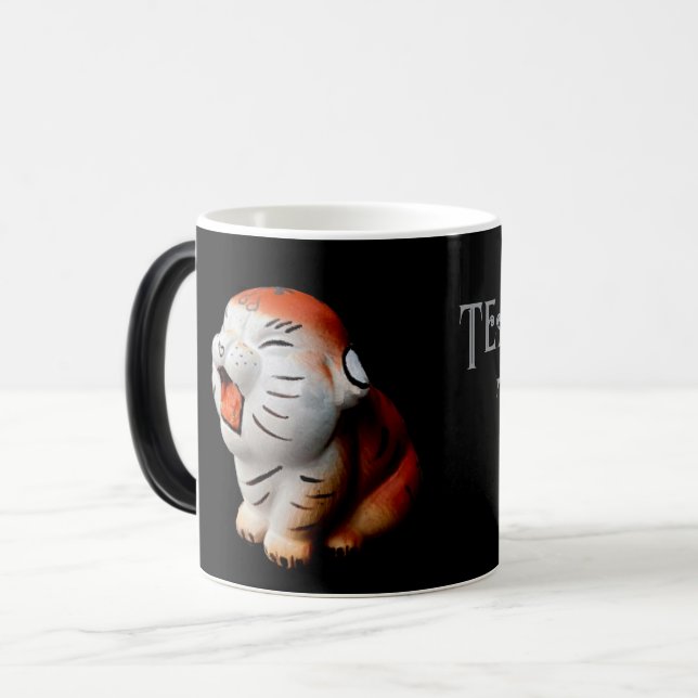 Tekopp Tiger Tekanna Magisk Mugg (Framsida vänster)