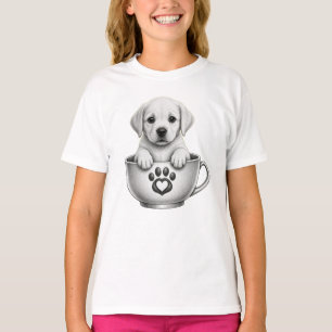 Tekopps Labrador Retriever Valp T Shirt