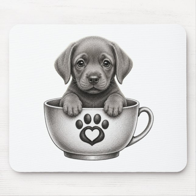 Tekopps Silver Labrador Retriever Valp  Musmatta (Framsidan)