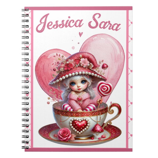 Tekopps sötnigar  anteckningsbok (Framsidan)