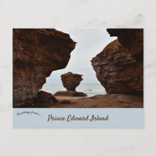 Tekoppsklippen Prince Edward Island Kanada Vykort