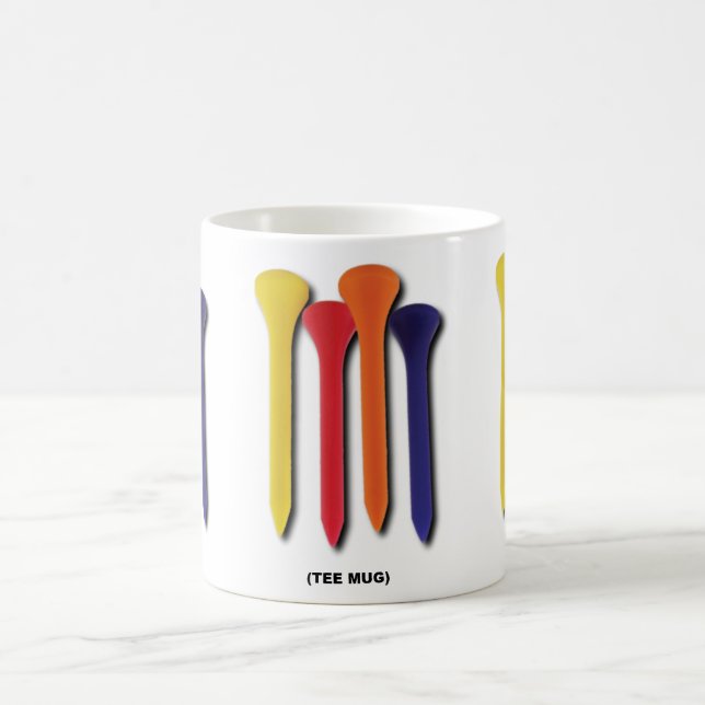 Tekoppsmugg Te Funny Golfmugg Kaffemugg (Center)