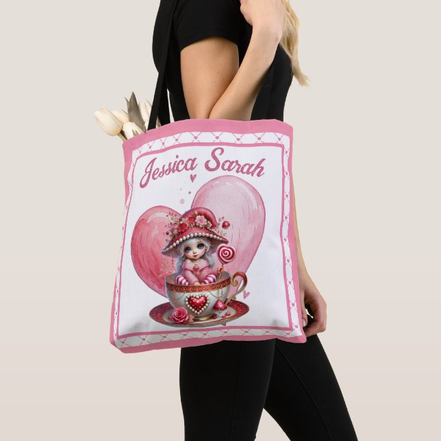 Tekoppssötisar Tygkasse (Närbild)