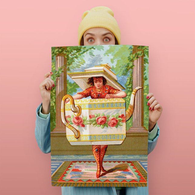 Tekoppstids Konsttryck för Dish Darlings Poster (Skapare uppladdad)