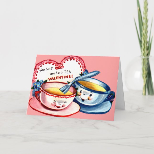 Tekoppsvalentin Helgkort (Framsida)