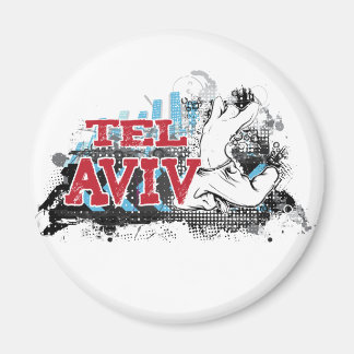 TEL AVIV - En grym stil i Israels huvudstad 1 Magnet
