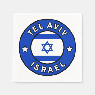 Tel Aviv Israel Pappersservett