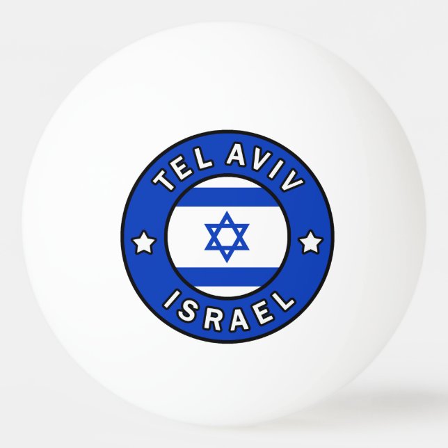 Tel Aviv Israel Pingisboll (Framsidan)