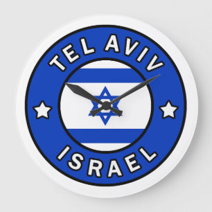 Tel Aviv Israel Stor Klocka